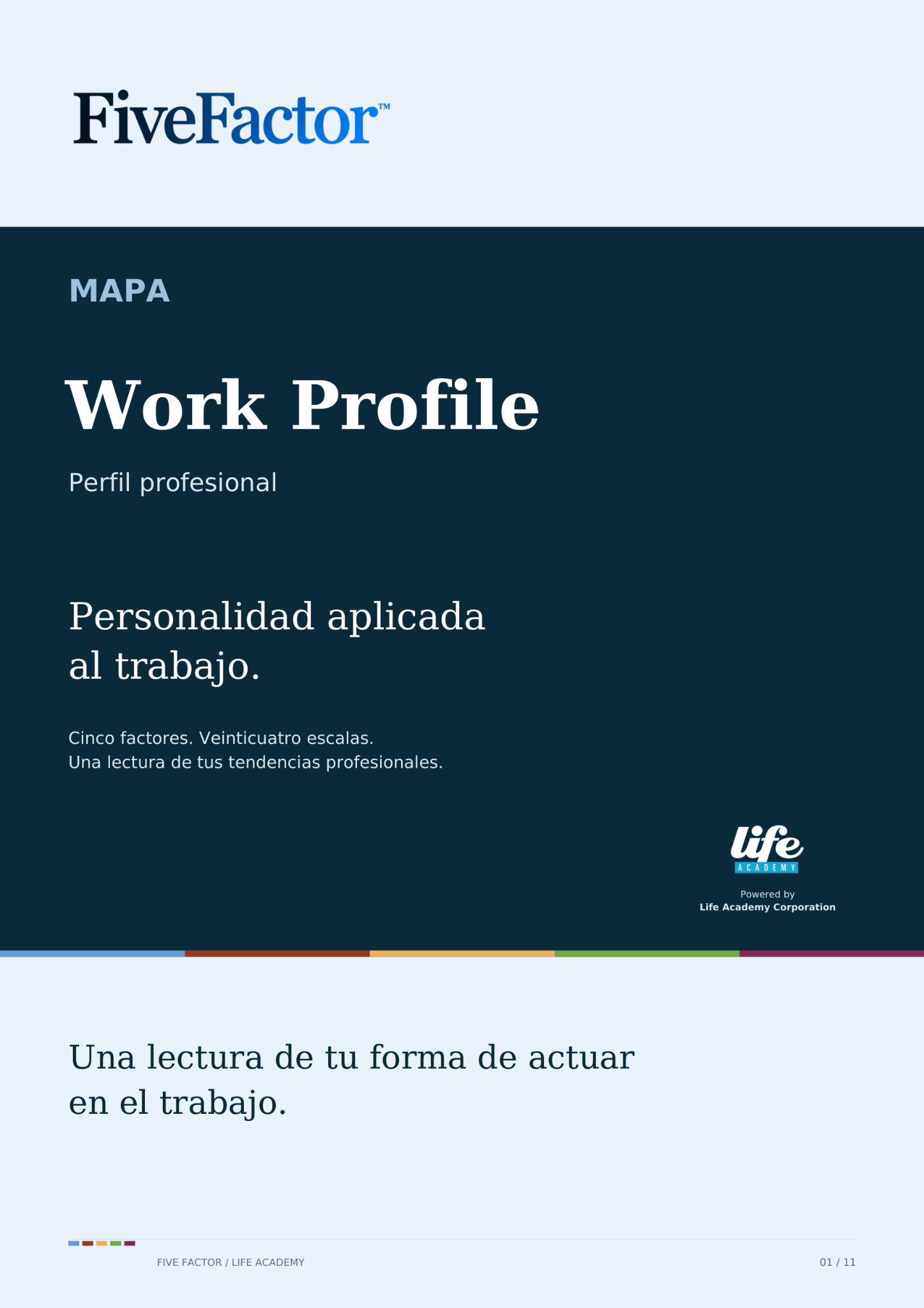 Portada — Work Profile — Perfil Profesional